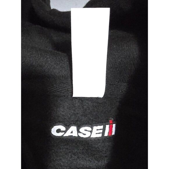 Case IH Black Hoodie With Pouch Pocket & Hood International Harvester - Picture 6 of 7